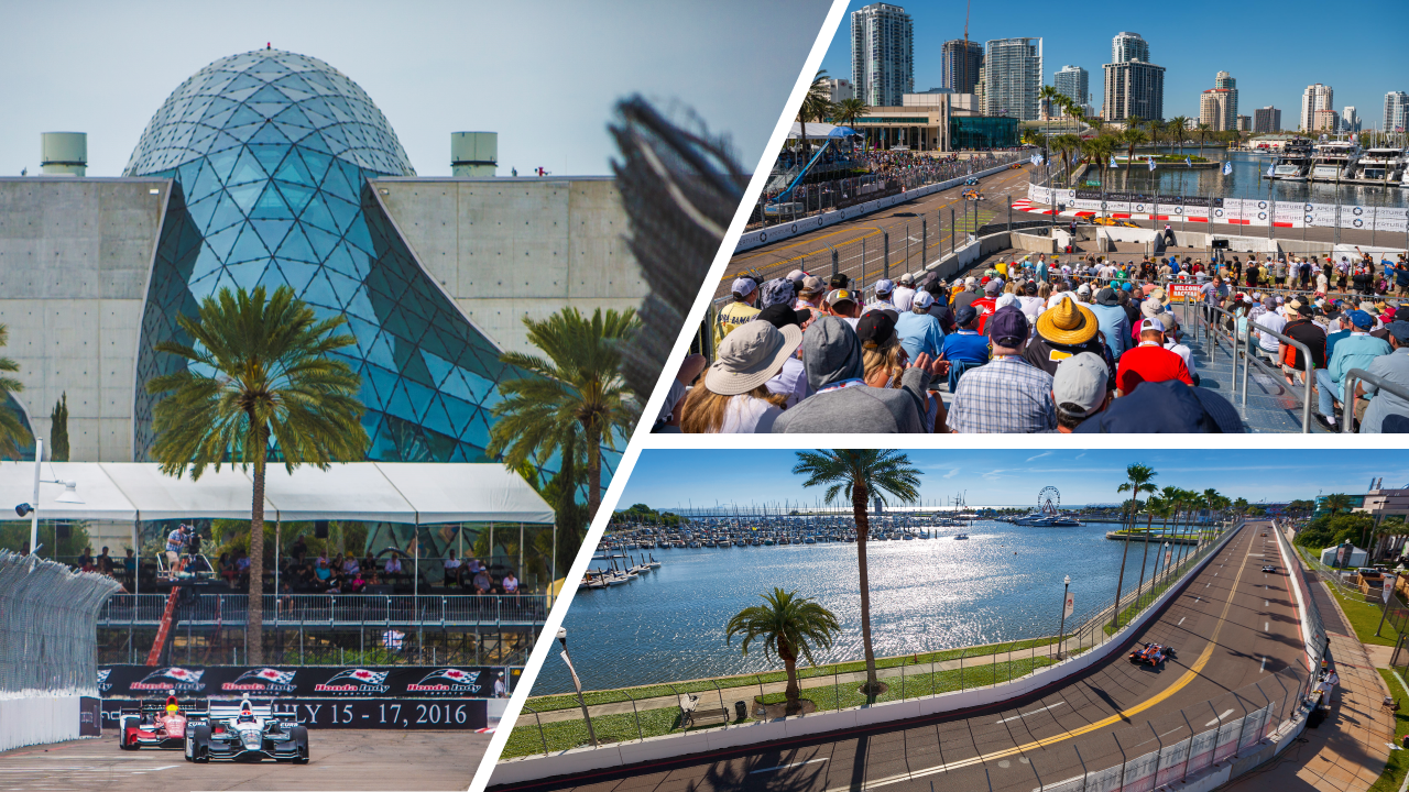 Motorsportgeschichte auf den Straßen von St. Petersburg in Florida