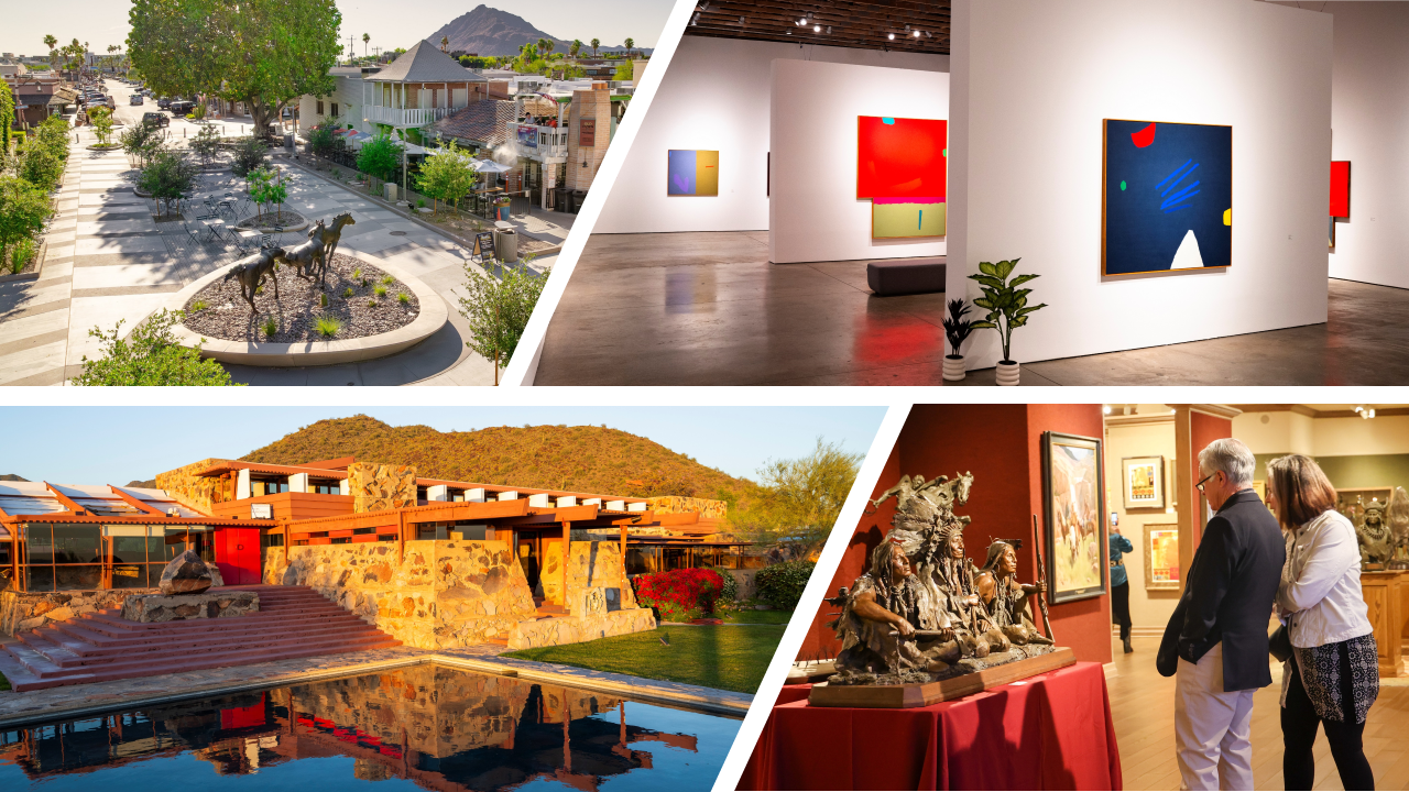 Die Wüstenstadt Scottsdale gehört zu den wichtigsten Kunstzentren der USA